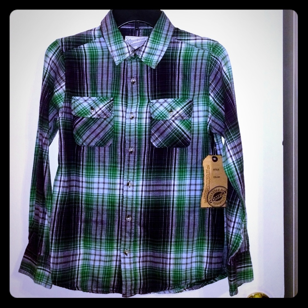 $⬇️ 💜 NWT's Boy's Overdrive Shirt Sz Medium 💜